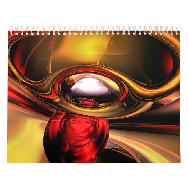 Kundengerechter abstrakter Kunst-Kalender V5 Kalender (Titelbild)