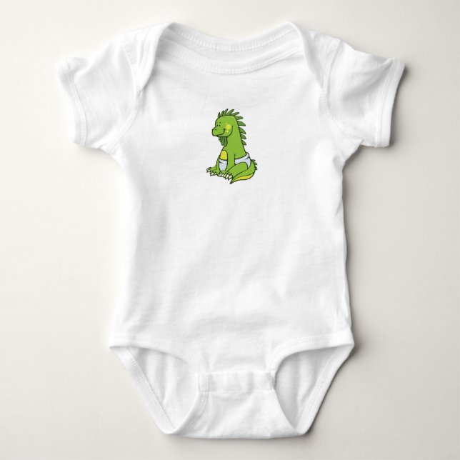 Kundengerechter Baby-Leguan Baby Strampler (Vorderseite)