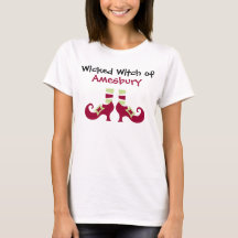 Kundengerechter böser Hexe-Halloween-T - Shirt