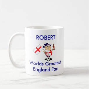 Kundengerechter England-Fußballfan Kaffeetasse