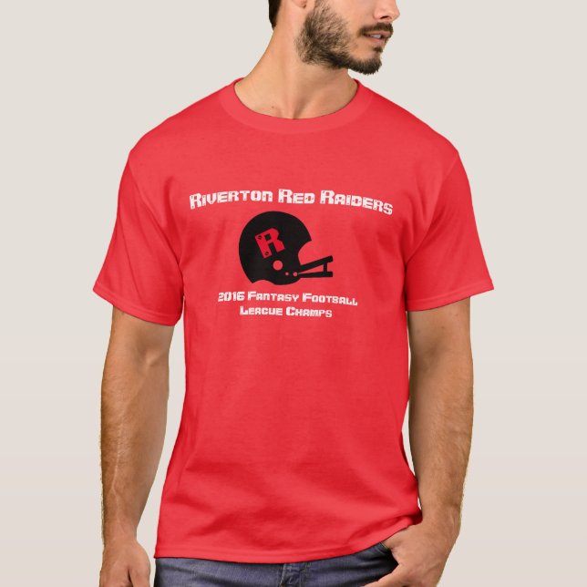 Kundengerechter Fantasie-Fußball kaut T - Shirt (Vorderseite)