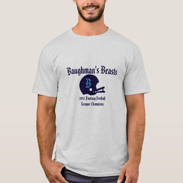 Kundengerechter Fantasie-Fußball-T - Shirt (Vorderseite)