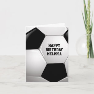 Kundengerechter Fußball-Fußball-alles Gute zum Karte