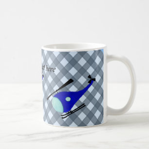 Kundengerechter Hubschrauber Kaffeetasse