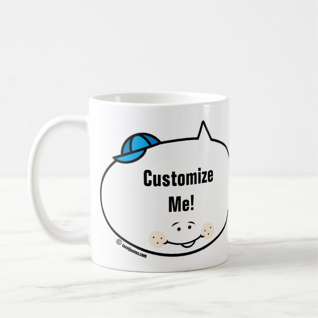 Kundengerechter iamQuotes Junge Kaffeetasse (Links)