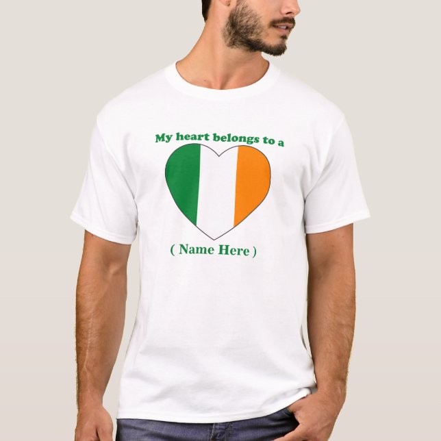 Kundengerechter Irland-T - Shirt (Vorderseite)