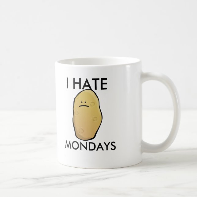 Kundengerechter KartoffelEmoticon Kaffeetasse (Rechts)