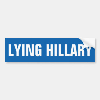 Kundengerechter LIEGENHILLARY Autoaufkleber