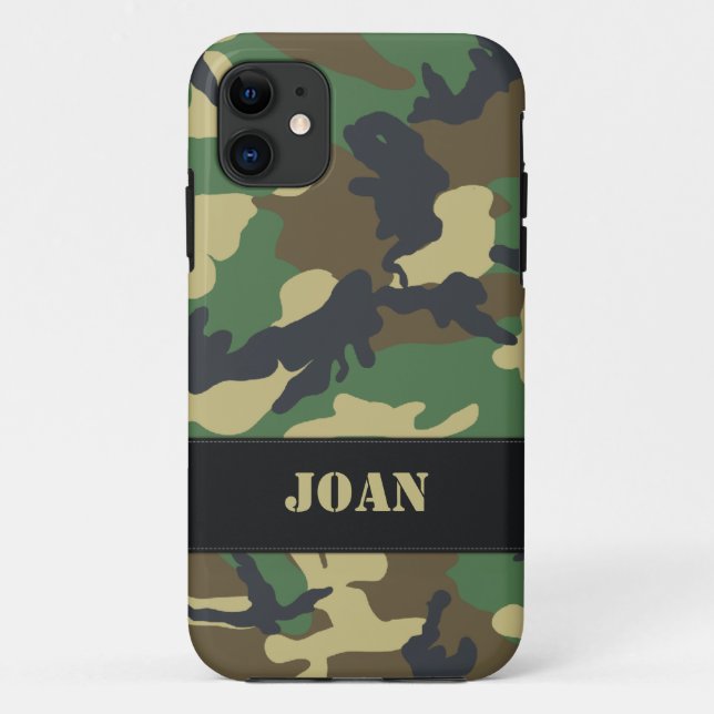 Kundengerechter MilitärCamouflage iPhone 5 Fall Case-Mate iPhone Hülle (Rückseite)