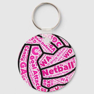 Kundengerechter Netball bringt den Schlüsselanhänger
