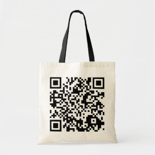 kundengerechter QR Code Tragetasche