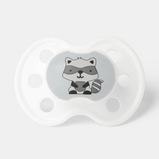 Kundengerechter Raccoon-Schnuller Schnuller