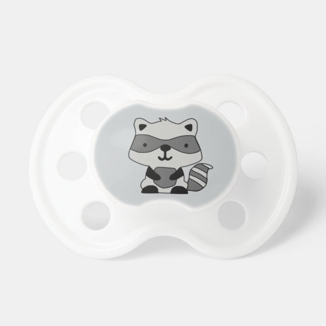Kundengerechter Raccoon-Schnuller Schnuller (Vorne)
