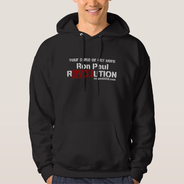 Kundengerechter Ron PaulHoodie Hoodie (Vorderseite)