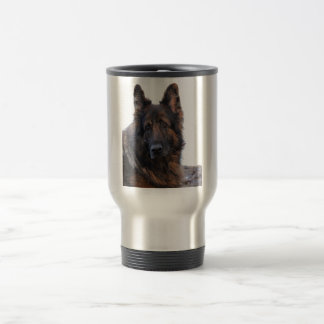 Kundengerechter Schäferhund-Hund Reisebecher