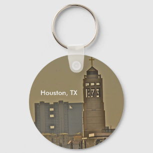 Kundengerechter Schlüsselanhänger Houstons Texas