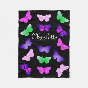 Kundengerechter Schmetterling Fleecedecke
