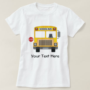 Kundengerechter Schulbus T-Shirt