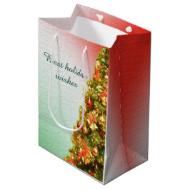Kundengerechter verzierter Weihnachtsbaum Mittlere Geschenktüte