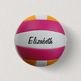 Kundengerechter Volleyball-Knopf Button