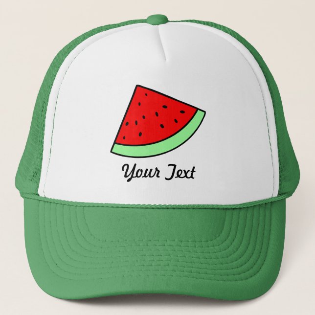 Kundengerechter Wassermelone-Hut Truckerkappe (Vorderseite)