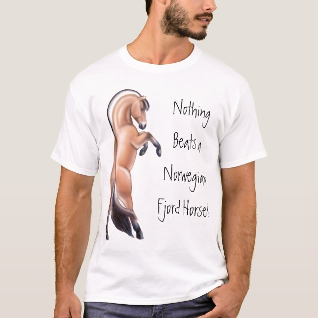 Kundengerechtes aufrichtendes norwegisches T-Shirt (Vorderseite)