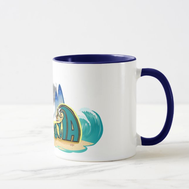 Kundengerechtes Australien Tasse (Rechts)