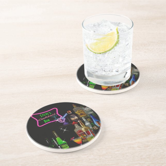 (Kundengerechtes) Bar Untersetzer (Seite)