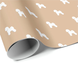 Kundengerechtes Bichon Frise Packpapier