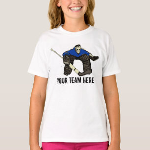 Kundengerechtes blaues T-Shirt