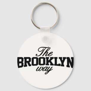 Kundengerechtes Brooklyn Schlüsselanhänger
