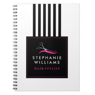 Kundengerechtes Haar-Stylist-Anmerkungs-Buch Notizblock