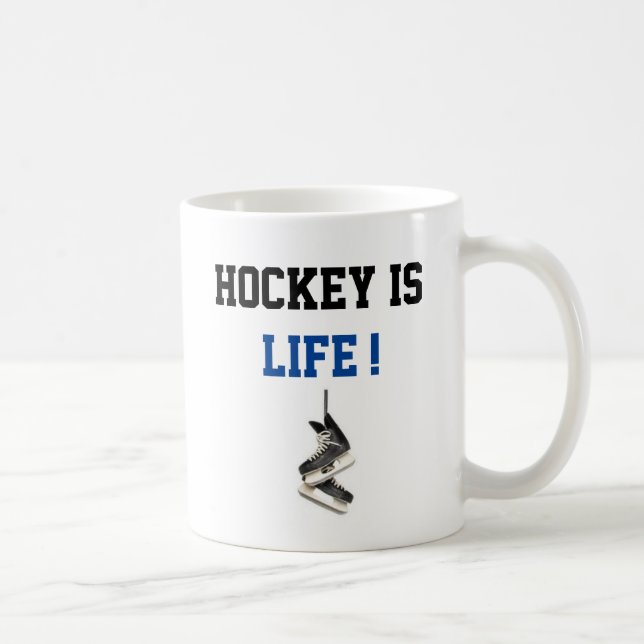 Kundengerechtes Hockey ist Leben-Tasse 2 Kaffeetasse (Rechts)