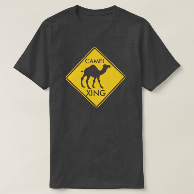 Kundengerechtes Kamel XING T-Shirt (Design vorne)