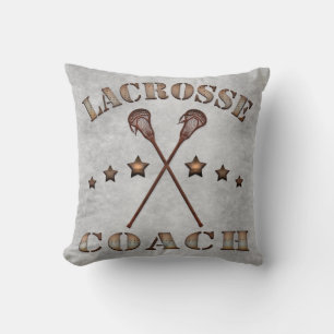 Kundengerechtes Nameu. Zahllacrosse-Trainer-Kissen Kissen
