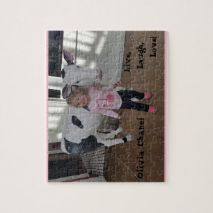 Kundengerechtes Puzzlespiel, ersetzen Ihren pic u.