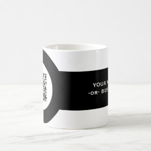 kundengerechtes QR Code magstrip Kaffeetasse