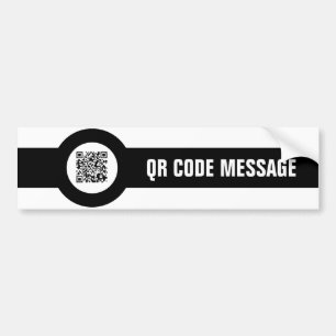 kundengerechtes QR Code magstripe Autoaufkleber