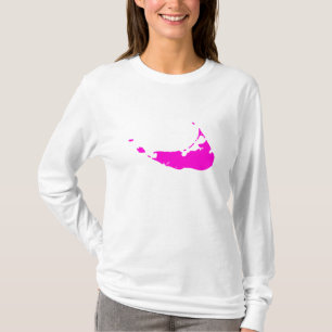 Kundengerechtes rosa Nantucket T-Shirt