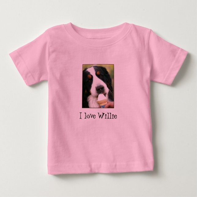 Kundengerechtes Säuglings-T-Shirt Baby T-shirt (Vorderseite)