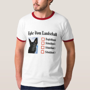 KUNDENGERECHTES SchH Schulzeugnis T-Shirt