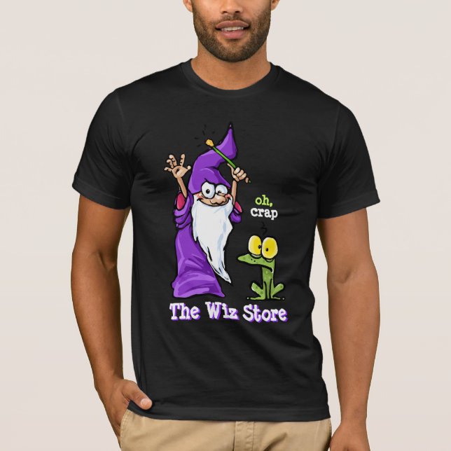 Kundengerechtes Shirt des Zauberers und der Kröte (Vorderseite)