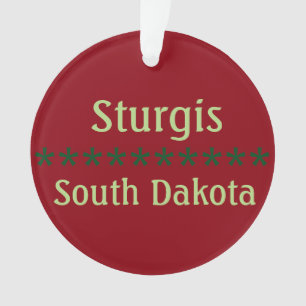 Kundengerechtes Sturgis, South- Dakotaverzierung Ornament