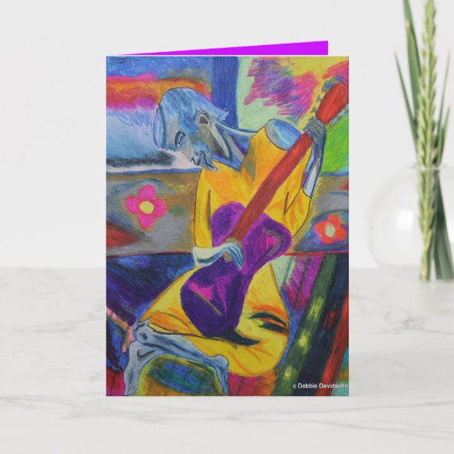 KUNDENKARTEN UND NOTEKARTEN - KUNSTGESCHENKE KARTE (Vorderseite)