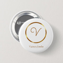 Kundenlogo für vergoldetes Gold Button