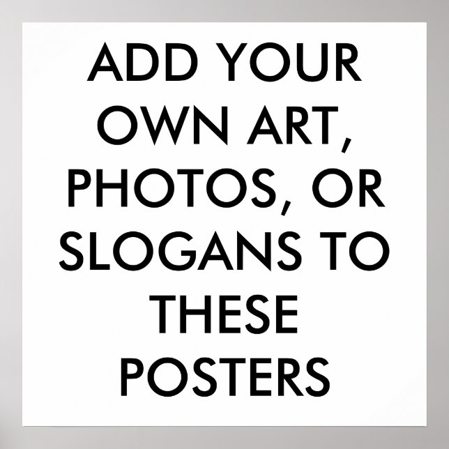 KUNDENPOSTER - MACHEN SIE IHRE EIGENEN POSTER - ER (Vorne)