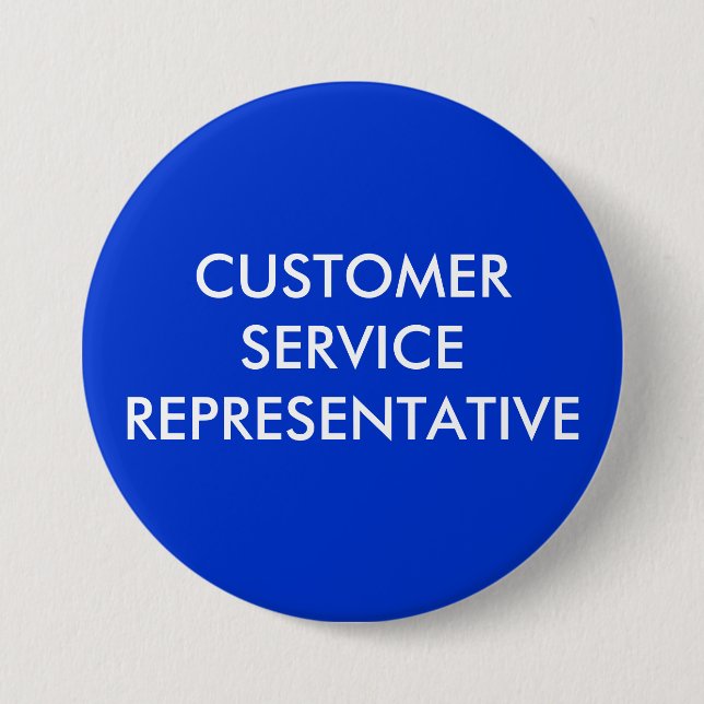 KUNDENSERVICE BUTTON (Vorderseite)
