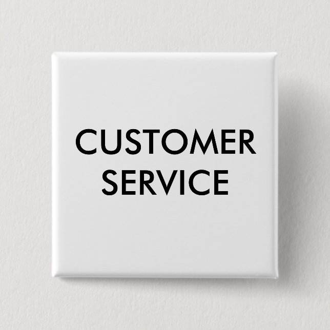KUNDENSERVICE BUTTON (Vorderseite)