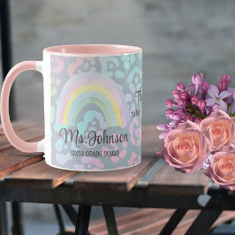 Kundenspezialist Name Rainbow Personalisiert Coffe Tasse