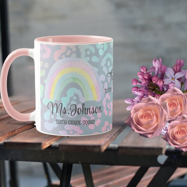 Kundenspezialist Name Rainbow Personalisiert Coffe Tasse (Von Creator hochgeladen)